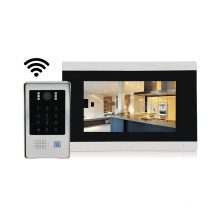 WiFi IP door phone Intercom system for support TuyaSmart mobile app function up to 10 users